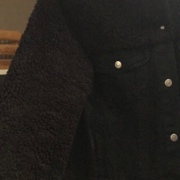 Sherpa / jean jacket - Picture 4 of 5